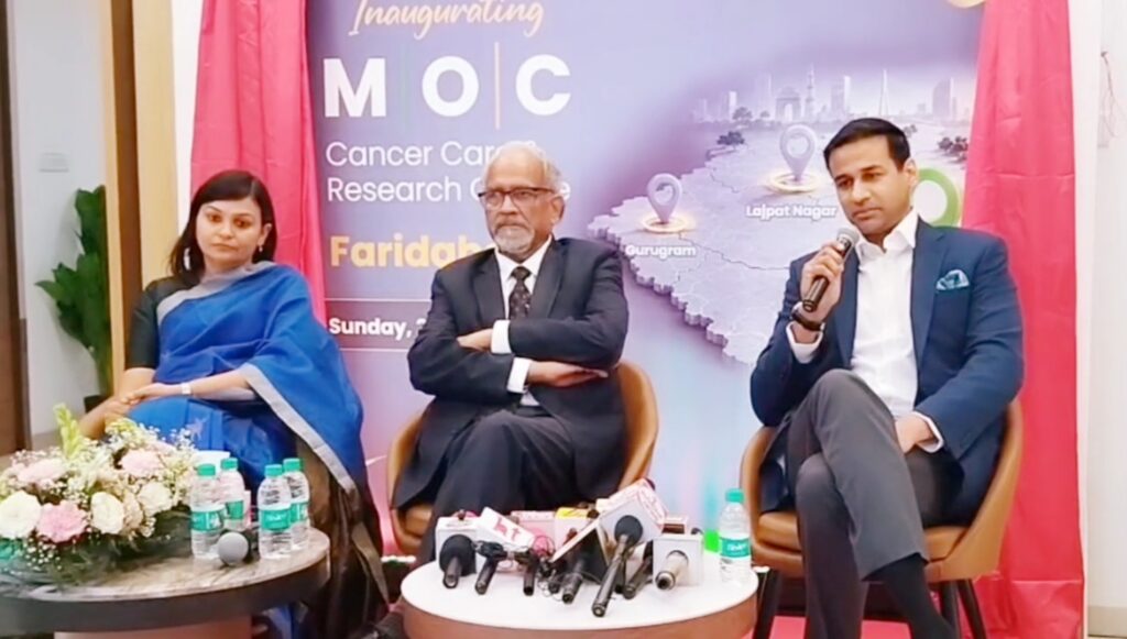 एम.ओ.सी कैंसर केयर ने फरीदाबाद में, अब मरीजों को घर के नज़दीक मिलेगी विशेषज्ञ कैंसर चिकित्सा